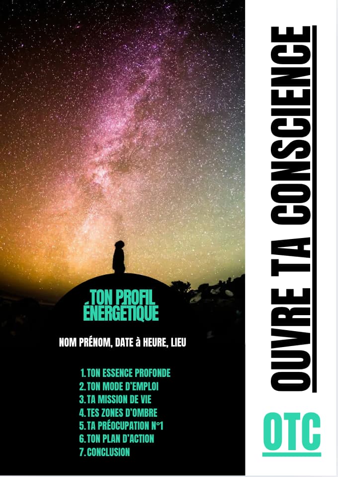 Couverture du Profil Énergétique — Ouvre Ta Conscience